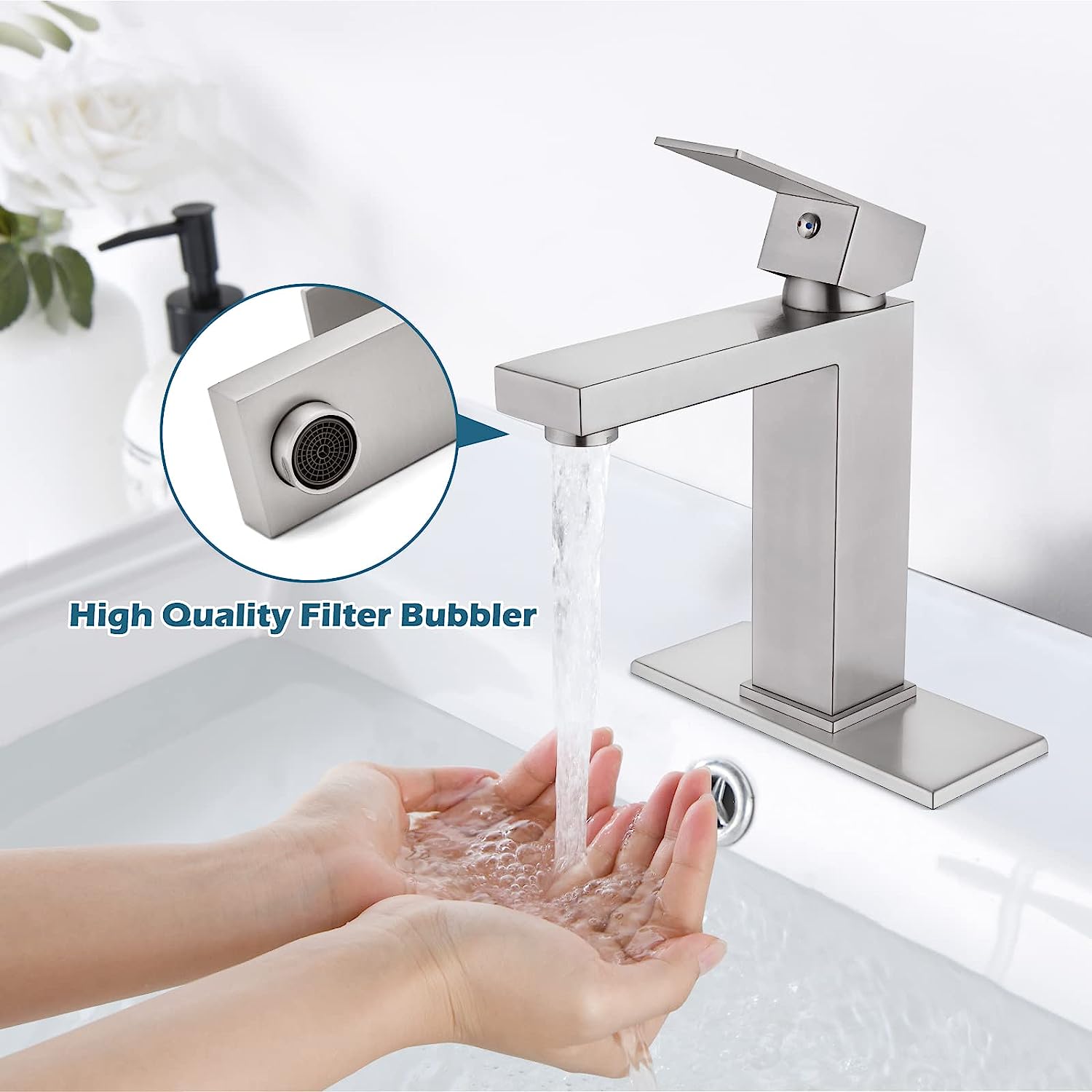 An Tai Affordable One Handle Best Bathroom Faucets Chrome