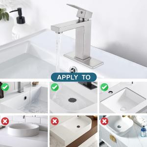 An Tai Affordable One Handle Best Bathroom Faucets Chrome