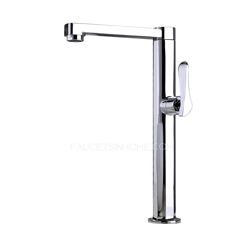 High End Chrome Brass Contemporary Faucets Bathroom