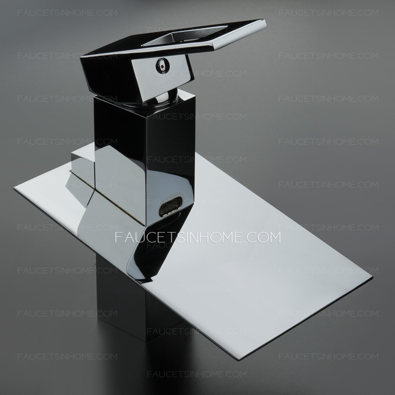 High End Brass Color Change Led Water Faucet For Bathroom
