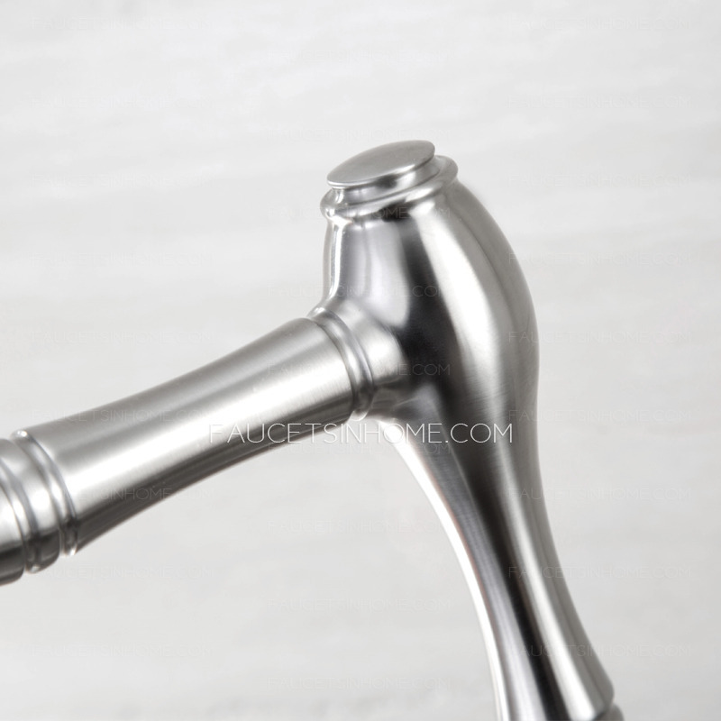 Designer Stainless Steel One Handle Kitchen Water Faucet