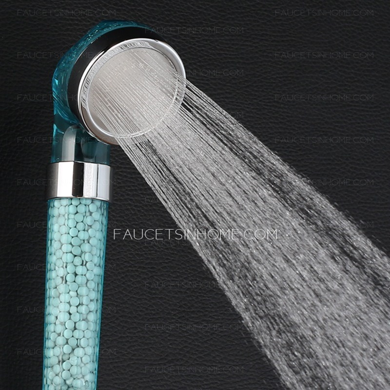 Stylish Blue Anion Type PC Poly Hand Shower