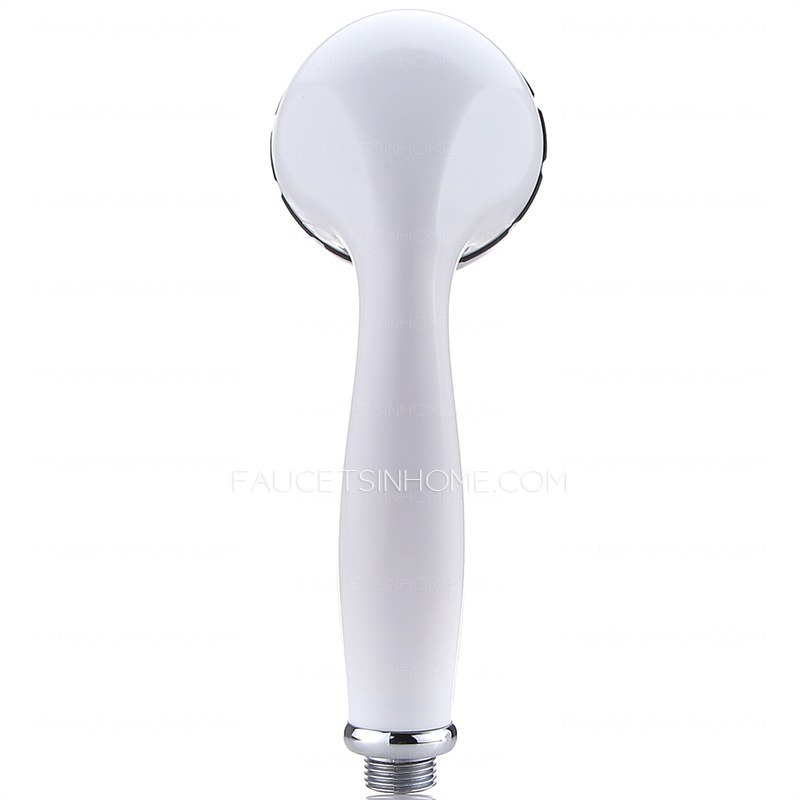 Modern White Painting ABS Hand Shower Set