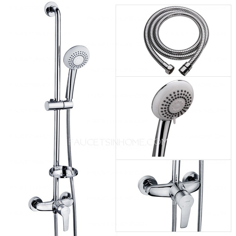 Modern Chrome Multi-Function Hand Shower Contemporary Shower Fixtures