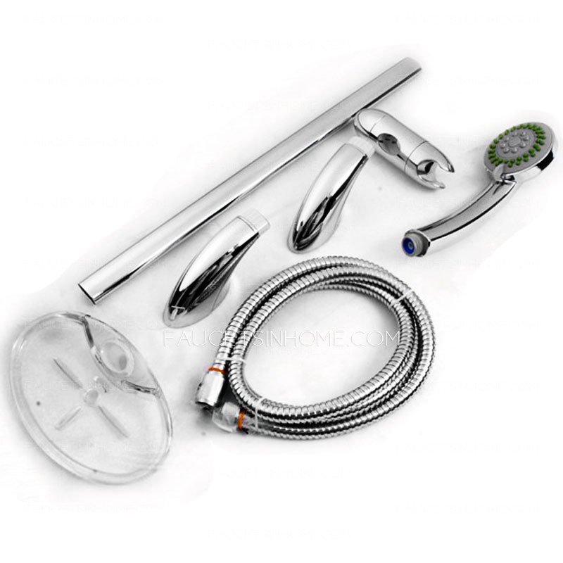 Good Chrome Stainless Steel Discount Shower Fixtures With Hand Shower