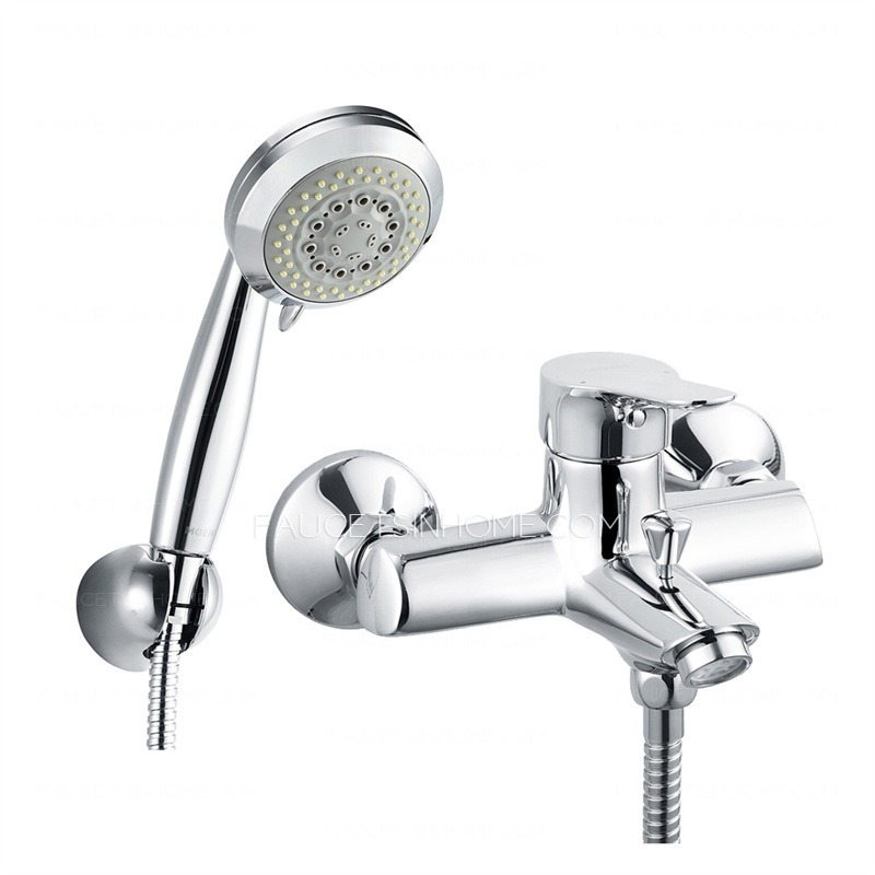 Quality Chrome Hand Shower Modern Shower Faucet