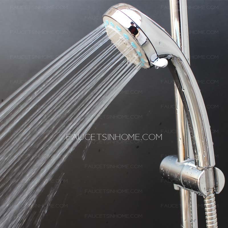 Durable ABS Plastic Five-Function Type Rain Frost Hand Shower