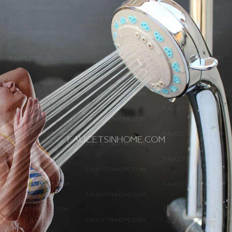 Durable ABS Plastic Five-Function Type Rain Frost Hand Shower