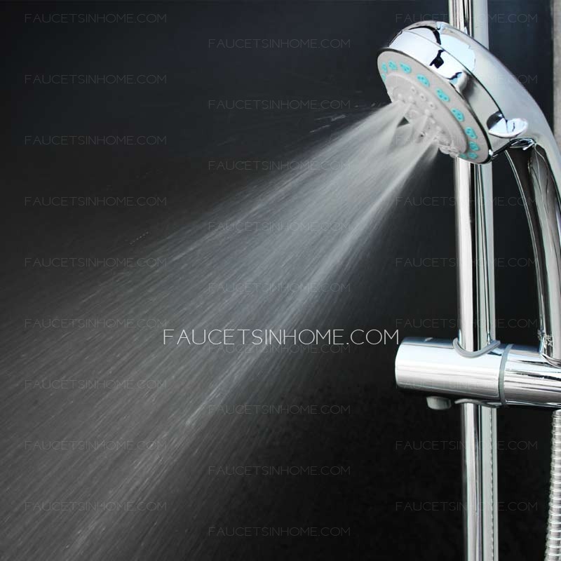 Durable ABS Plastic Five-Function Type Rain Frost Hand Shower