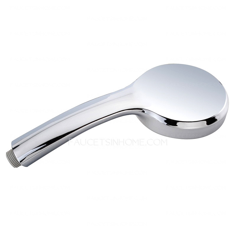 Silver ABS Plastic Chrome Finish Hand Shower