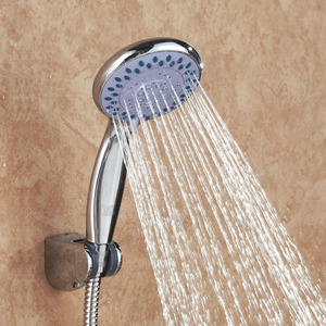 Simple Chrome Three-Function Type Hand Shower Set