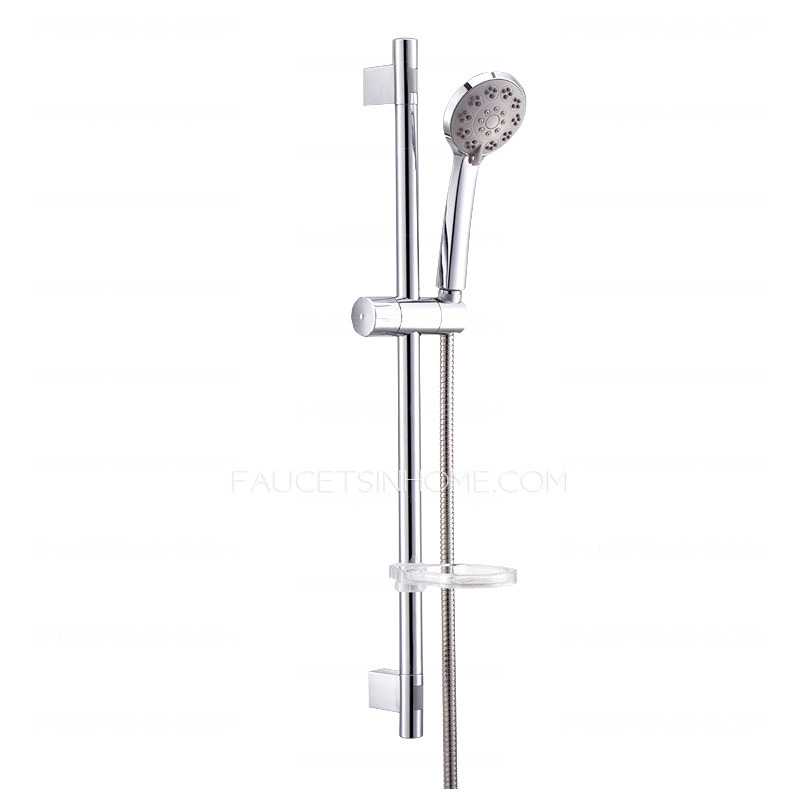Quality Chrome Wall Mount Simple Shower Faucet For Bathroom