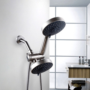 Good Quality Wall Mount Nickel Brushed Bath Shower Fixtures