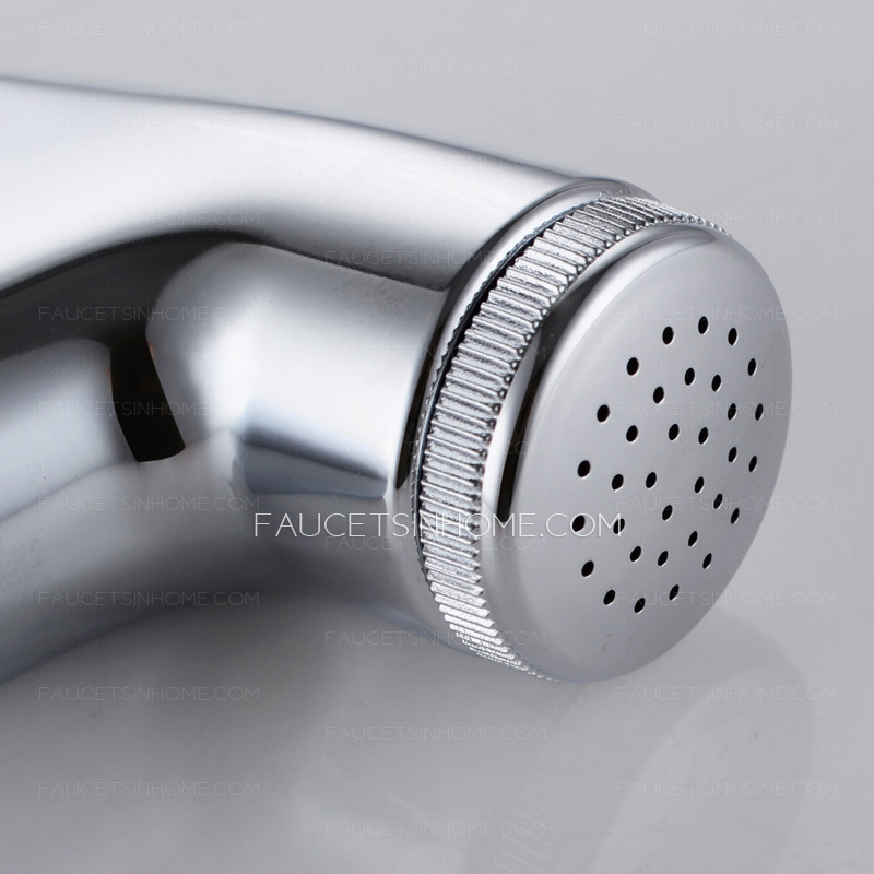 Cheap Chrome ABS Plastic Modern Shower Fixtures Bidet Faucet