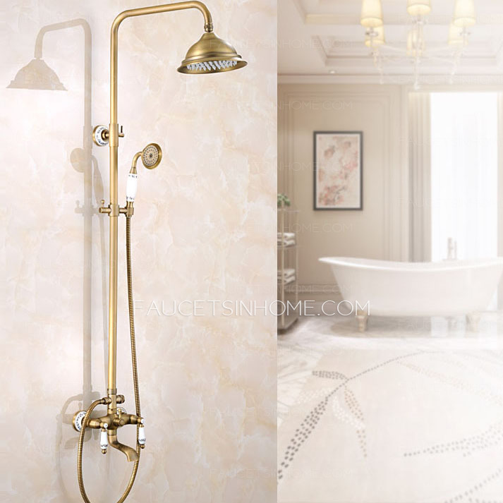 Antique Bronze Shower Faucet System With Upgraded Quality