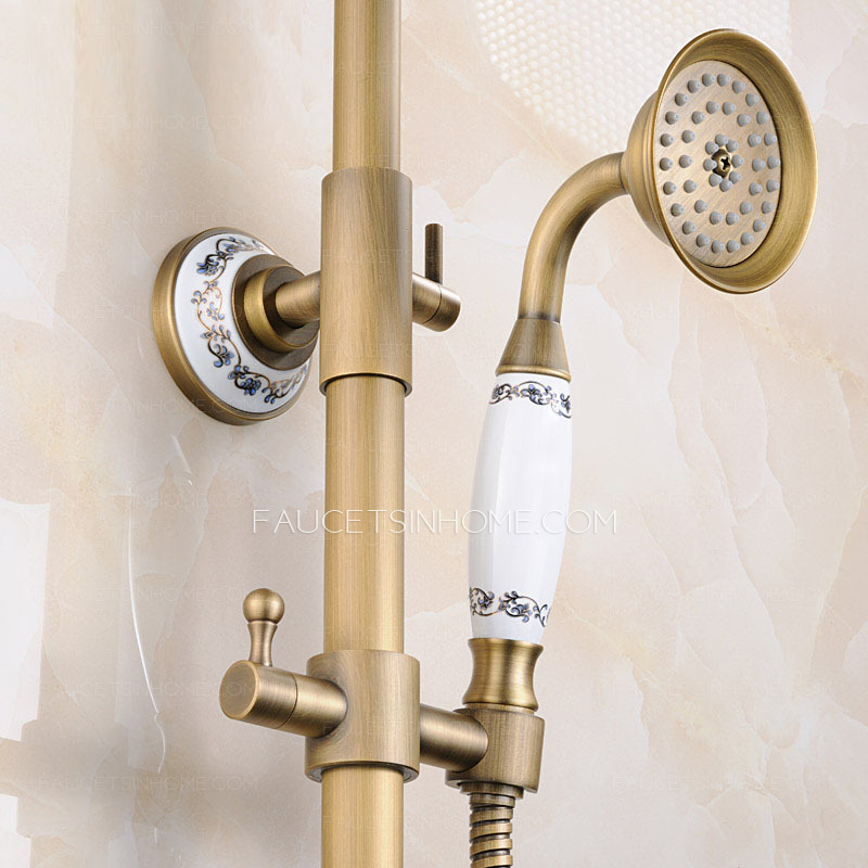 Antique Bronze Shower Faucet System With Upgraded Quality