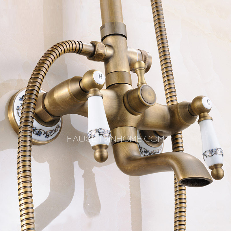 Antique Bronze Shower Faucet System With Upgraded Quality