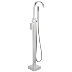 Keweai Floorstanding Brass Multi-functional Bathtub Shower Facuet