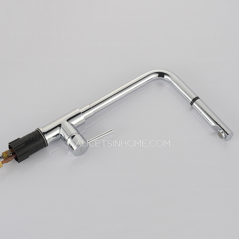 High Quality Brass Controllable Pullout Kitchen Faucet Sprayer