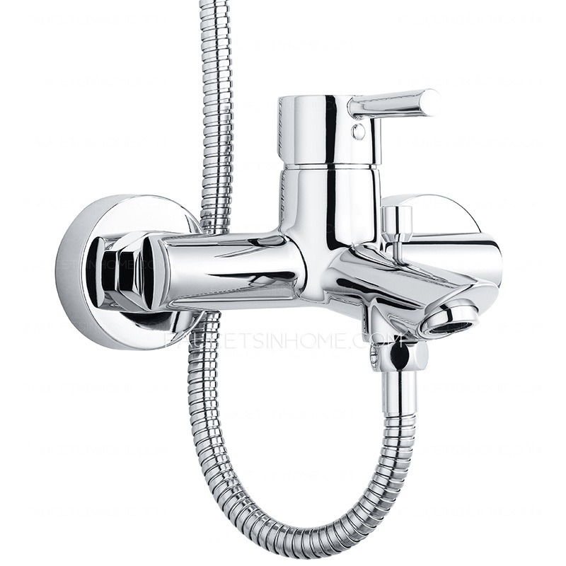 Modern ABS Copper Chrome Handhold Shower Faucets