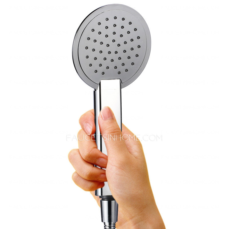 Pressurize Energy-Efficient ABS Electroplated Shower Heads