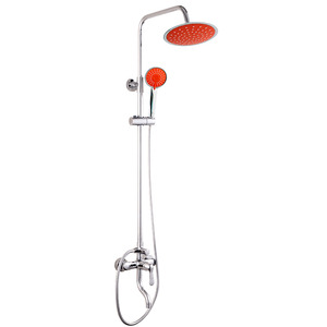 Simple Orange ABS Electroplated Lifting Bathroom Shower Faucet