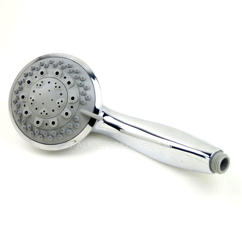 Modern Chrome Silver Flexible Hand Shower for Bathroom