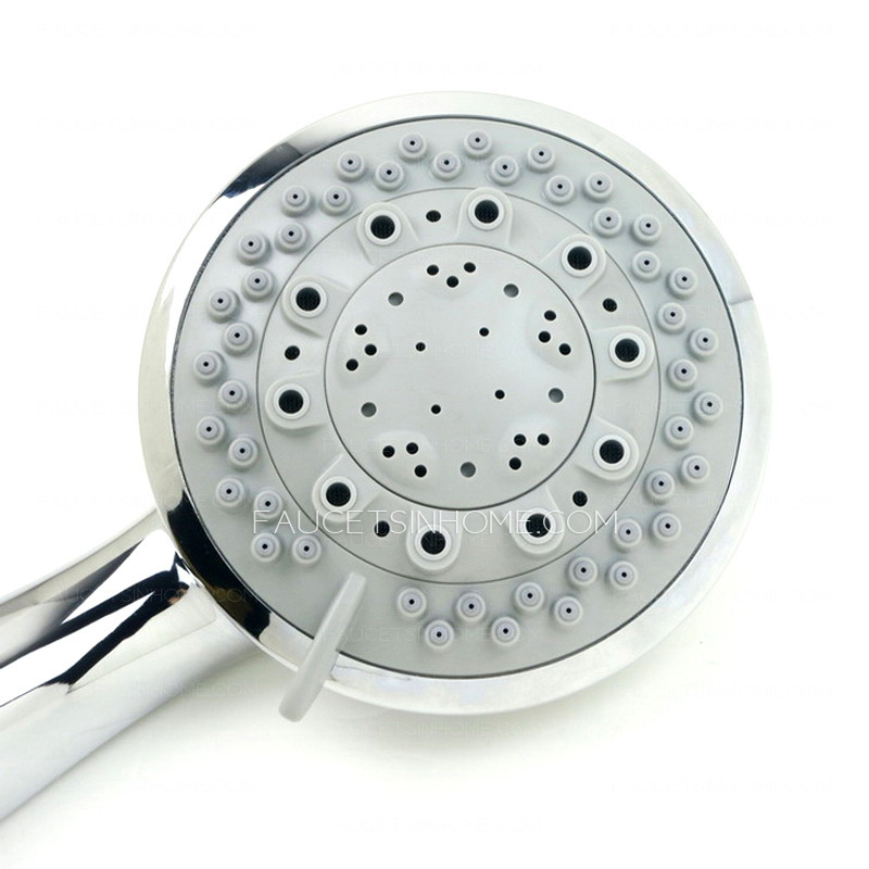 Modern Chrome Silver Flexible Hand Shower for Bathroom