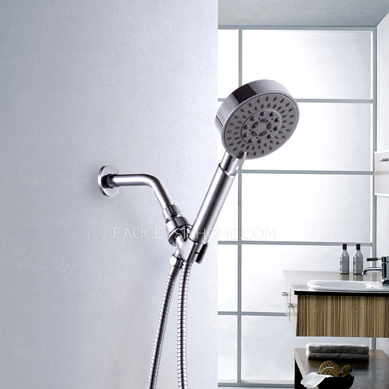 Simple ABS Wall Mounted Bathroom Shower Head