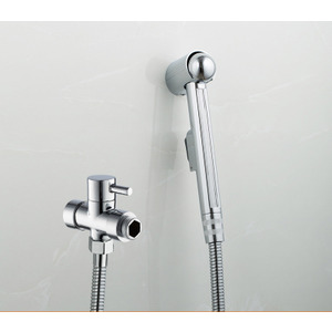 Modern Electroplated Wall Mounted Bathroom Bidet Faucets