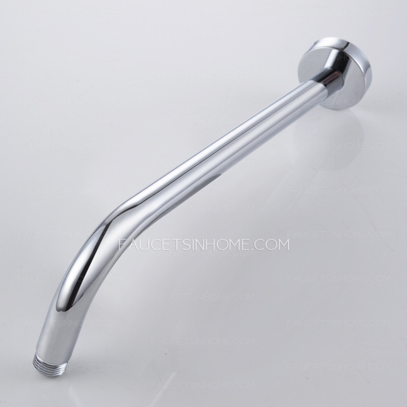 Modern Stainless Steel Chrome Bathroom Head Shower Rod