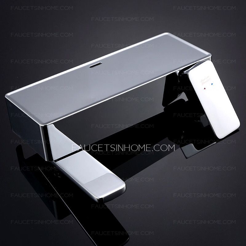 American Standard Chrome Brass Wall Mount Bathtub Faucet With Hand Held Shower