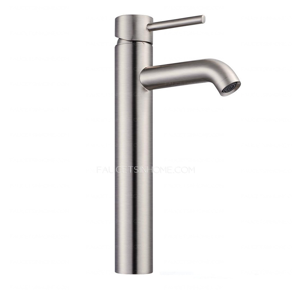 xinghe Silver Brushed Nickel Single Lever Bathroom Sink Faucet Mixer Tap