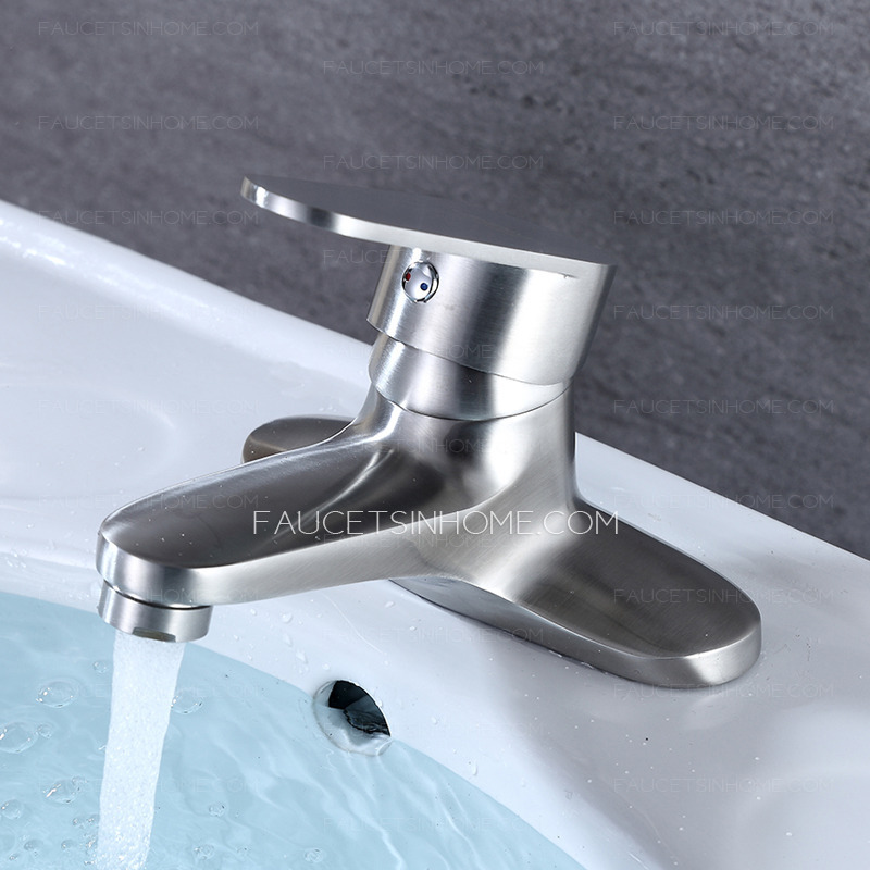 Stainless Steel Brushed Nickel 2 Hole Bathroom Sink Faucet Top Rated