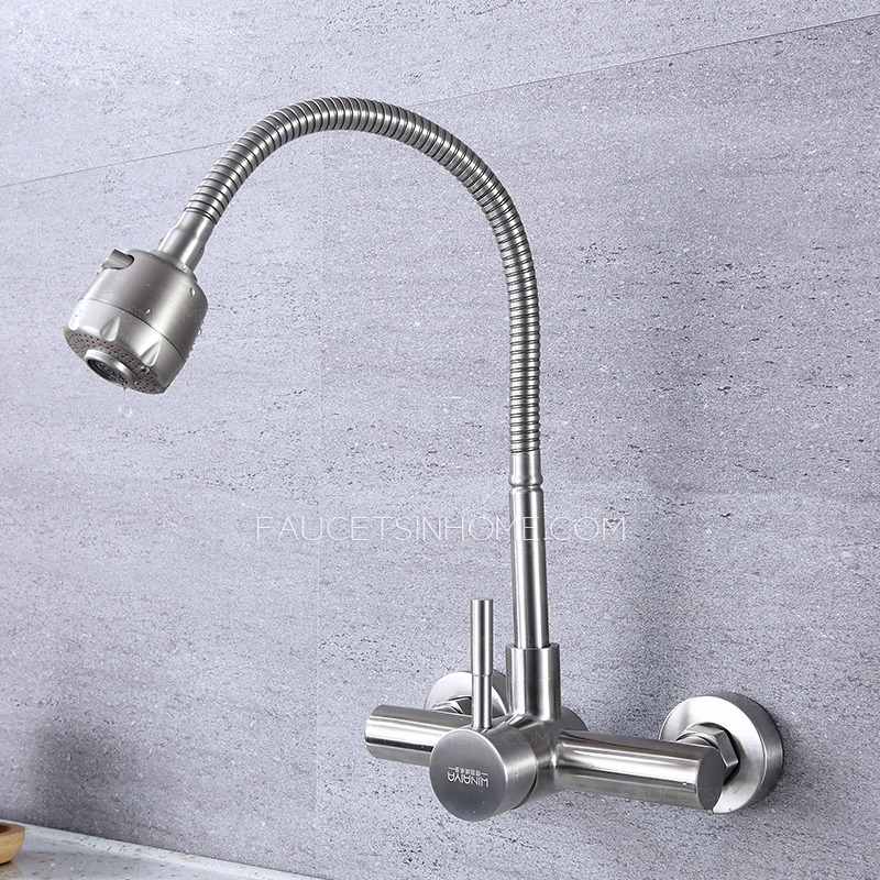 Stainless Steel Pull Out Brushed Nickel Kitchen Sink Faucet Cheap Handle Lever