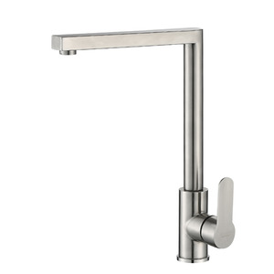 Stainless Steel Brushed Nickel 90 Degree Kitchen Sink Faucet Modern Best