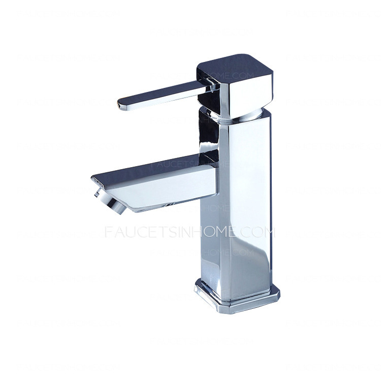 Chrome Brass Bathroom Sink Faucet Sliver Single Handle Best Rated