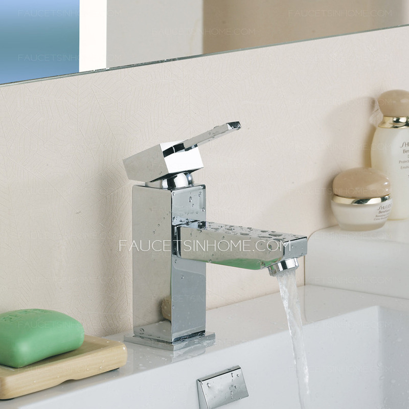 Chrome Brass Bathroom Sink Faucet Sliver Single Handle Best Rated