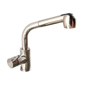 Stainless Steel Polish Pull Down Kitchen Sink Faucet Mixer Tap Shower 
