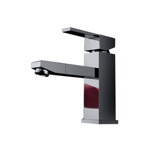 Square Sink Faucet For Bathroom Mixer Tap Single Hole Handle Lever Commercial