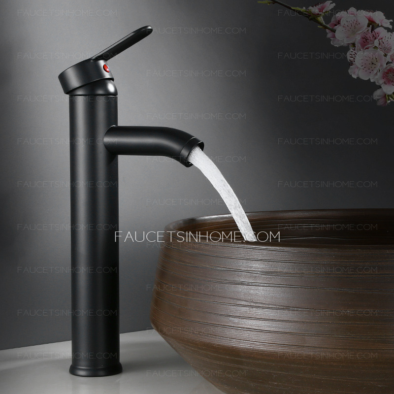 Junhai Xu Antique Black Oil Rubbed Bronzed Bathroom Sink Faucet Simple High End