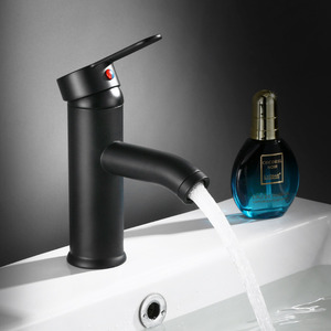 Junhai Xu Antique Black Oil Rubbed Bronzed Bathroom Sink Faucet Simple High End