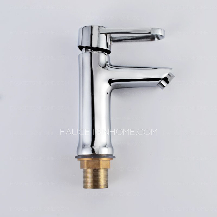 Copper Faucet Single Handle Bathroom Wash Basin Faucet Modern