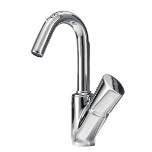 Copper Basin Hot And Cold Single Handle Faucet Chrome Lead Free