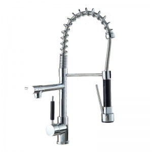 Advanced Spring Design Dual Use Vertical Kitchen Faucet Hot And Cold