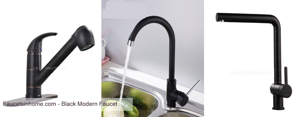 Black Modern Faucet