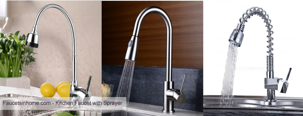 Kitchen Faucet with Sprayer