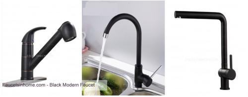 Black Modern Faucet