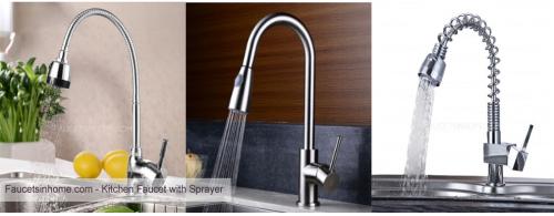 Kitchen Faucet with Sprayer