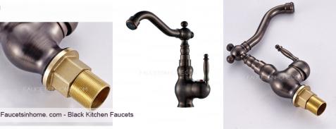 Black Kitchen Faucets